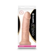 Dildó tapadókoronggal 21 cm Colours dual density 7 girth fehér