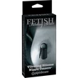 Vibráló mellbimbócsipesz Vibrating silicone nipple teazers black