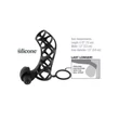 Pénisz ketrec szilikonból Extreme silicone power cage  black