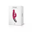 Csiklókaros G-pontos vibrátor Titanz 7" silicone rechargeable vibrator in pink