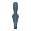 Felfújható vibrátor g-pont és csikló izgatásra Air pump booty 2 kékesszürke