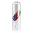Maszturbátor forgómozgással Rechargeable roto-bator pussy  white/clear/multi