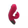 Csiklókaros G-pontos vibrátor Titanz 7" silicone rechargeable vibrator in pink