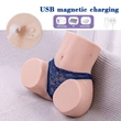 Gina vibrátoros vagina és ánusz maszturbátor