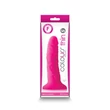 Vékony tapadótalpas dildó Colours pleasures thin 12,7 cm pink