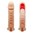 Péniszvastagító csiklóizgatóval  Pretty love penis sleeve emmit
