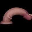 Letapasztható csúszóbőrös dildó 9'' sliding skin pro ii dual layer silicone dong