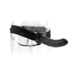 Felköthető strap on üreges dildó 20,5 cm Hollow strap-on fekete