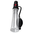 Péniszpumpa vibrációval Suck-n-pump stroker  clear/black