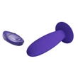 Fenékdugó vibrációval Pretty love remote control vibrating plug - youth