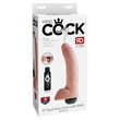 Realisztikus dildó spriccelő 9" squirting cock with balls light