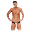 Felcsatolható üreges dildó hevederrel 27 cm-es Hollow strap-on light black