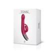 Csiklókaros G-pont vibrátor tölthető Titanz 8.5" silicone rechargeable vibrator in pink