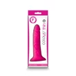 Vékony tapadótalpas dildó Colours pleasures thin 12,7 cm pink