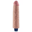 Realisztikus vibrátor 9.5" real softee rechargeable vibrating dildo(flesh)