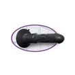 Letapasztható pénisz formájú lökő vibrátor Vibrating ass fucker black