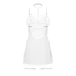 Testhezálló szexi kombiné Arrowel white chemise s/m