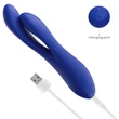 Csiklóizgatós szilikon vibrátor L'allure pulse rechargeable vibrator
