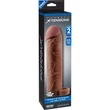 Perfect 2" extension with ball strap  brown