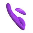 Hám nélküli felcsatolható távirányítós vibrátor Her ultimate strapless strap-on purple