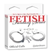 Bilincs csuklóra kezdőknek Official handcuffs  silver