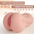 Realisztikus Agatha vibrátoros vagina maszturbátor