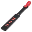 Mélynyomott mintás műbőr paskoló 38 cm - Rebellion Reign paddle "hoe"