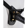Felköthető dildó nőknek Designer strap-on  black