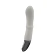 G-pontos vibrátor Titanz 7" silicone rechargeable vibrator in ivory white
