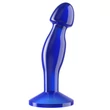 Prosztata dildó anál plug Flawless clear prostate 6.5 kék 16,5 cm