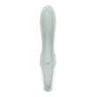 Pumpálható vibrátor szürkés zöld Air pump booty 3 greygreen