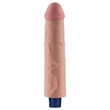 Realisztikus vibrátor 9.5" real softee rechargeable vibrating dildo(flesh)
