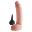 Realisztikus dildó spriccelő 9" squirting cock with balls light