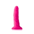 Vékony tapadótalpas dildó Colours pleasures thin 12,7 cm pink