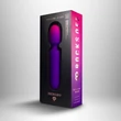 Rugalmas fejű mini masszírozó Glo-girl wand