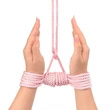 Rózsaszínű kötél Rebellion reign rose silky bondage rope
