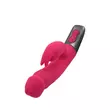 Csiklókaros G-pontos vibrátor Titanz 7" silicone rechargeable vibrator in pink