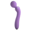 Kétvégű masszírozó Duo wand massage-her purple