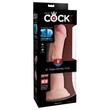 Letapasztható dildó realisztikus 8" triple density cock light