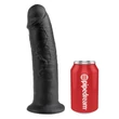 Letapasztható dildó 10" cock  black