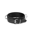 Nyakörv láncos pórázzal Black bond collar with leash