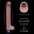 Ultrarealisztikus tölthető vibrátor 26.67 cm real softee rechargeable silicone vibrating dildo 10.5"