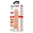 Realisztikus herés világos dildó Beautiful Buraq 24 cm