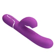 Csiklóizgatós vibrátor tapogató és lüktető funkcióval lila - Pretty Love Perlita twinkled tenderness purple II