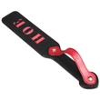 Mélynyomott mintás műbőr paskoló 38 cm - Rebellion Reign paddle "hoe"
