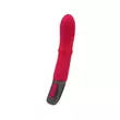 G-pontos, tolófunkciós vibrátor Titanz 7" silicone rechargeable vibrator in pink