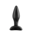 Kicsi szilikon análdugó Mini silicone plug black