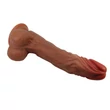 Realisztikus forgó, lökő vibrátor Beautiful calisto 9,8" vibrating dildo