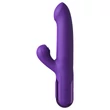 Lökő vibrátor nyelves csiklóizgatóval - Fantasy For Her Super Sonix Thruster purple