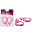 Rózsaszín fém bilincs Sex extra - metal cuffs pink